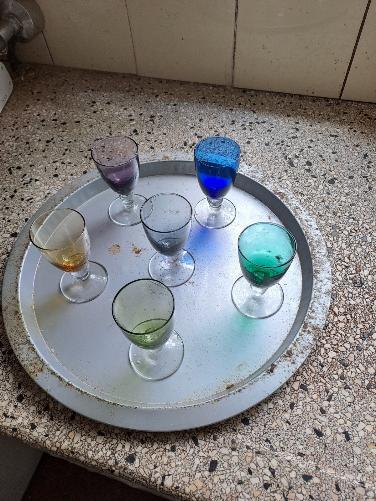 Carnaval K5 Gekleurde Borrelglaasjes Set, Ophalen of Verzenden