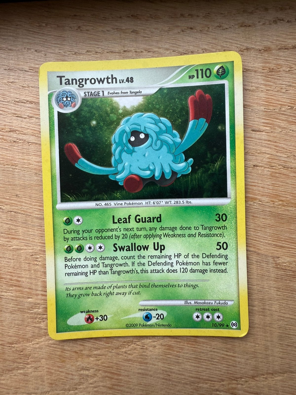 Tangrowth Lv.48 #10/99, Ophalen of Verzenden, Gebruikt, Losse kaart