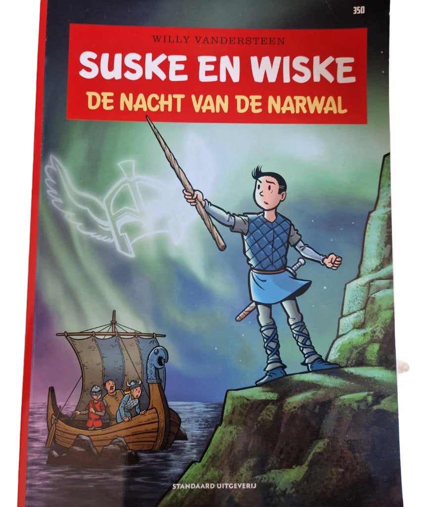 Suske en Wiske - De Nacht van de Narwal (nr. 350), Eén stripboek, Ophalen, Gelezen, Willy Vandersteen
