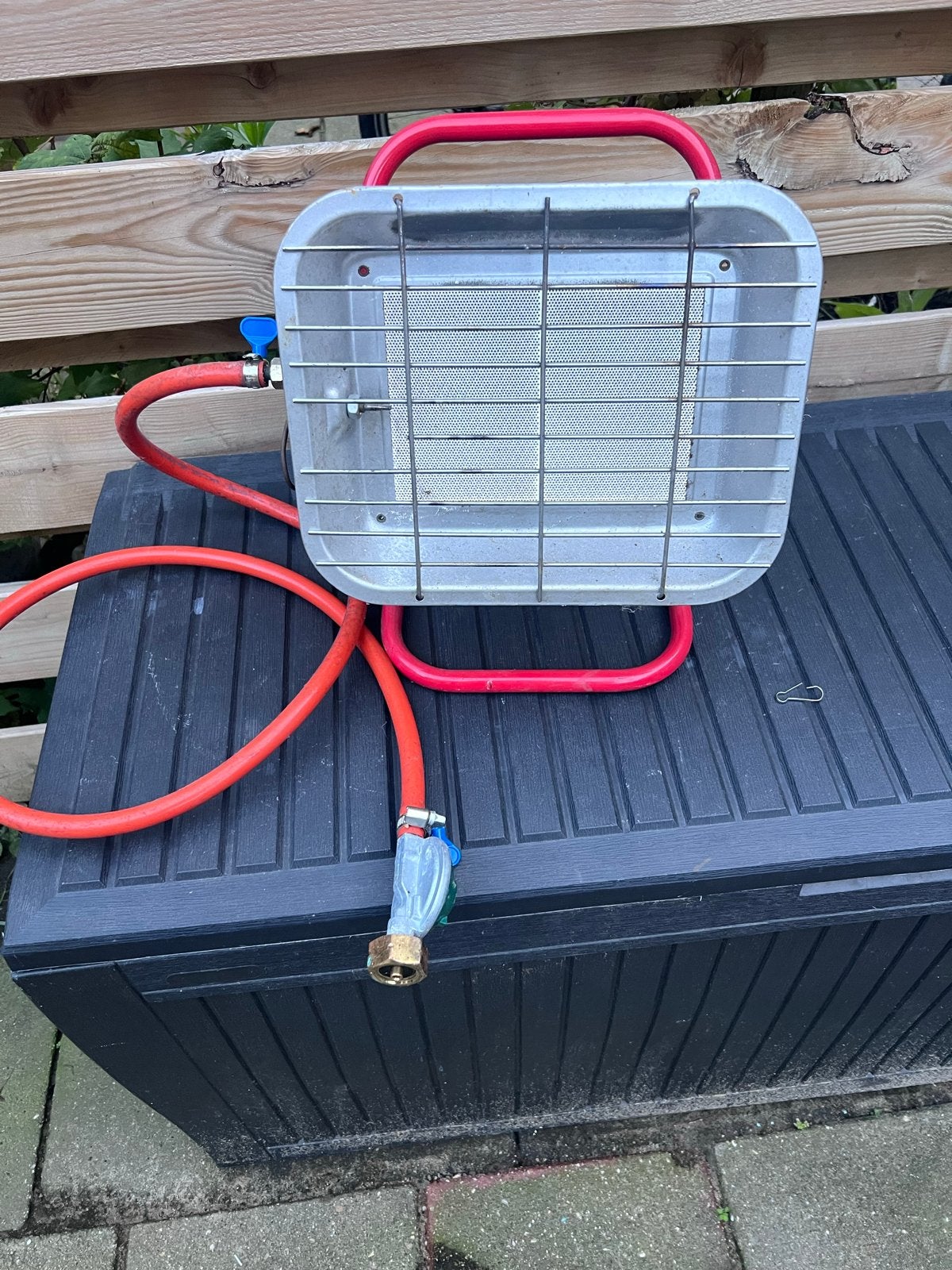 Gaskachel voor buiten - Terrasverwarmer, Ophalen, 30 tot 80 cm, Gebruikt, Kachel