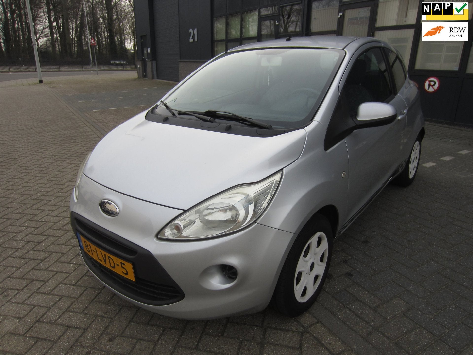 Ford Ka 1.2 Cool&Sound 2010 Airco 76.000KM NAP! APK!, Voorwielaandrijving, Dealer onderhouden, Gebruikt, 1242 cc