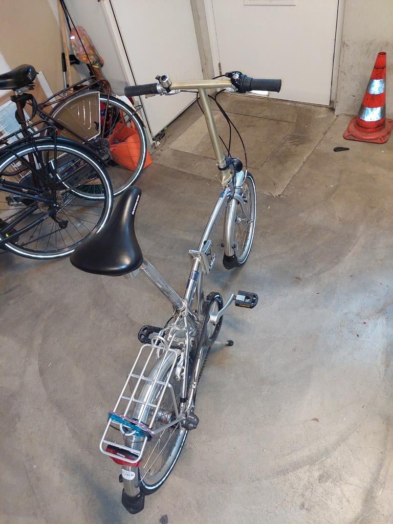 Batavus Versa Opvouwbare Fiets - Zilver, Ophalen of Verzenden