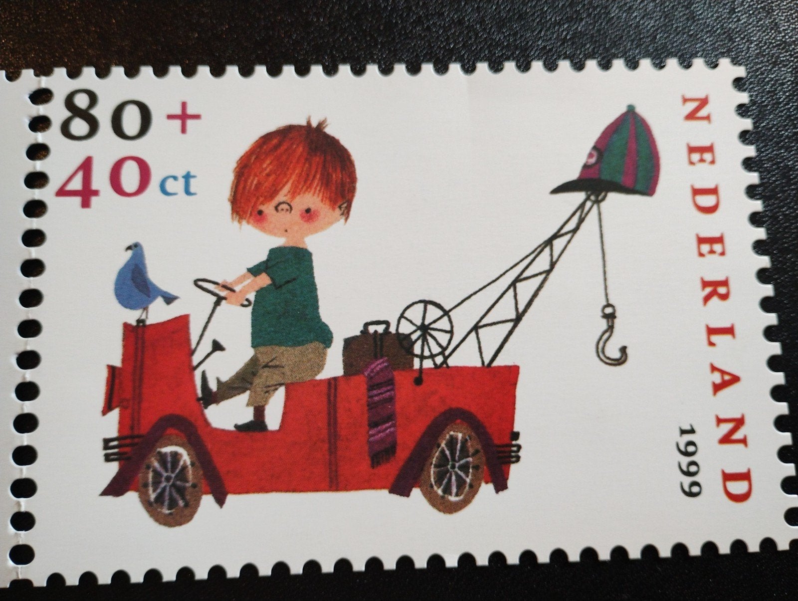 Kinderpostzegel Bedankkaart uit 1999., Ophalen of Verzenden