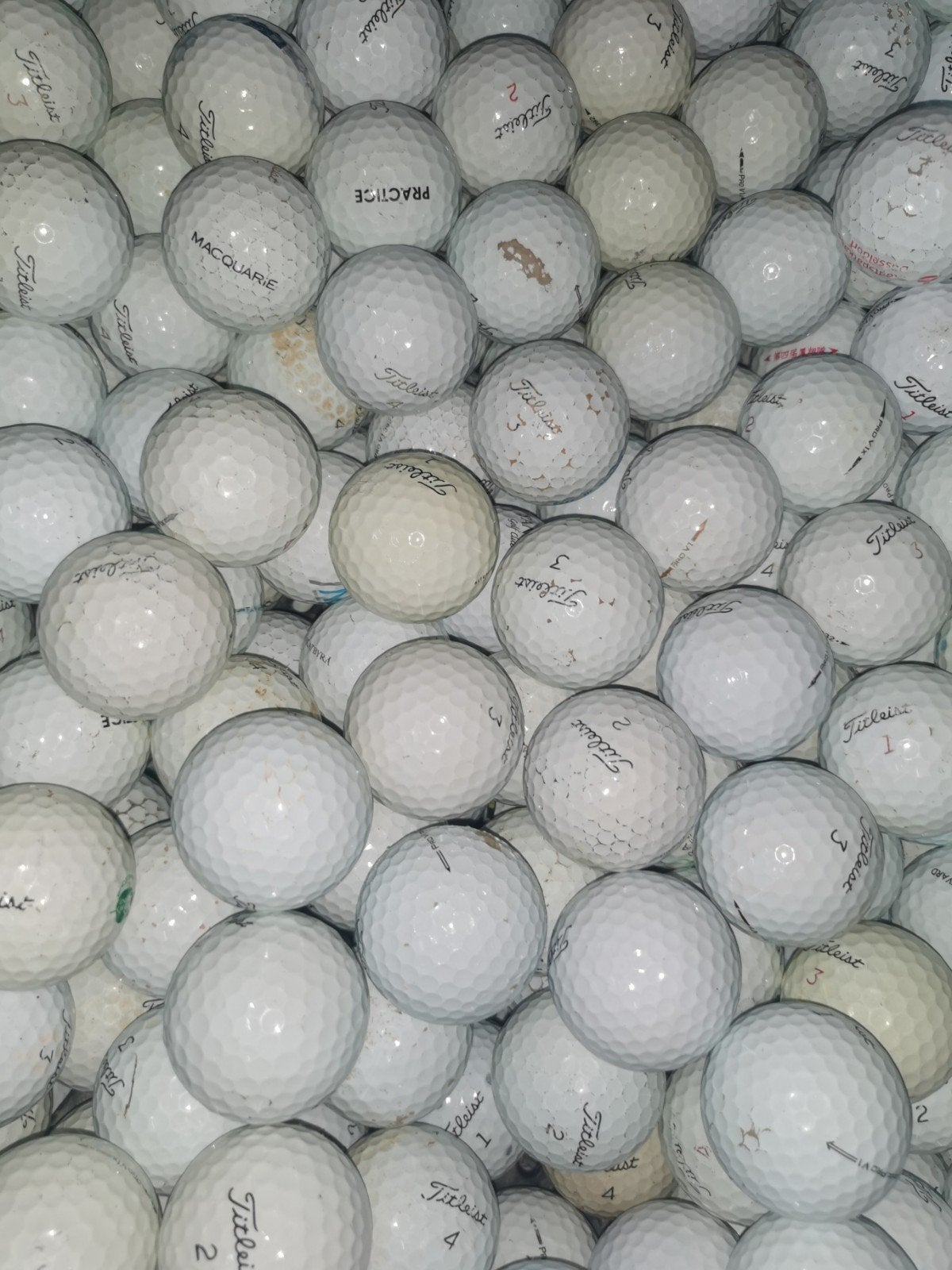 Titleist prov1 golfballen 100 stuks c grade, Ophalen of Verzenden, Bal(len)