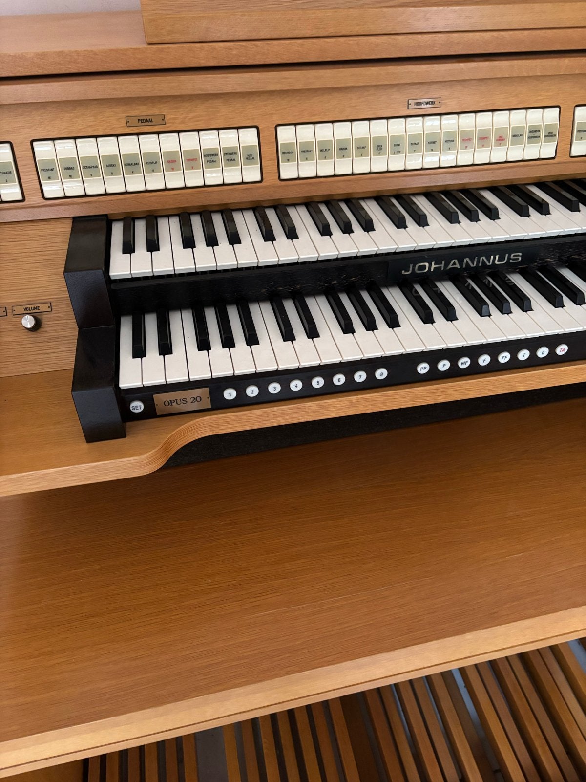 Johannus Opus 20 Orgel - Zo goed als nieuw, Ophalen of Verzenden, Zo goed als nieuw, 2 klavieren, Orgel