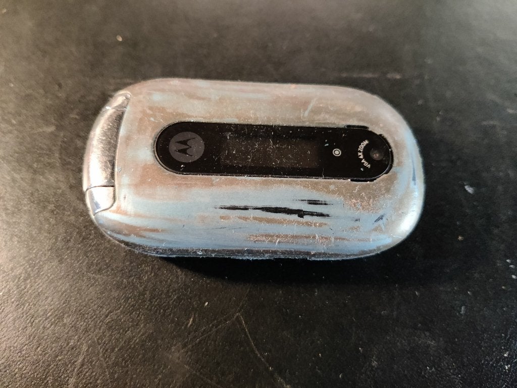 Motorola PEBL U6 klaptelefoon 1-6, Ophalen of Verzenden, Gebruikt, 6 megapixel of meer, Zwart