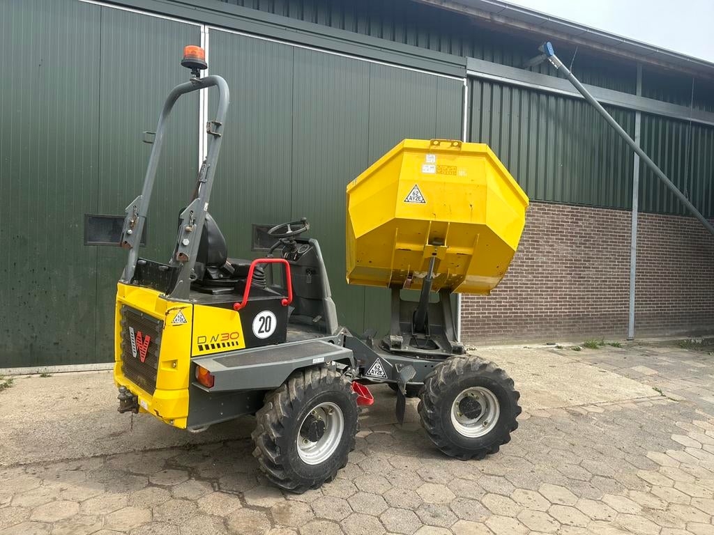 Wacker neuson DW 30 wieldumper, Ophalen, Dumper