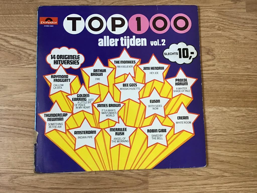 TOP 100 aller tijden vol.2 - Diverse artiesten LP, Ophalen of Verzenden, Zo goed als nieuw