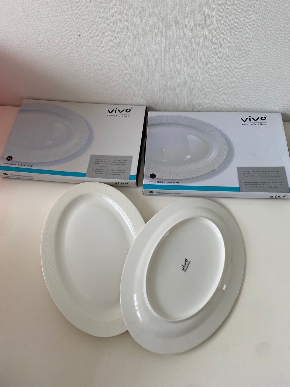 Vivo Villeroy & Boch Ovale Schalen, Ophalen of Verzenden, Nieuw, Rood