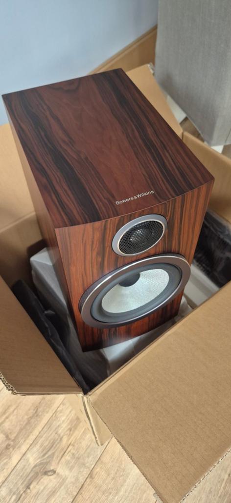 Bowers & Wilkins 706 S3 boekenplank speakers, Ophalen of Verzenden, Zo goed als nieuw, Bowers & Wilkins (B&W), 120 watt of meer