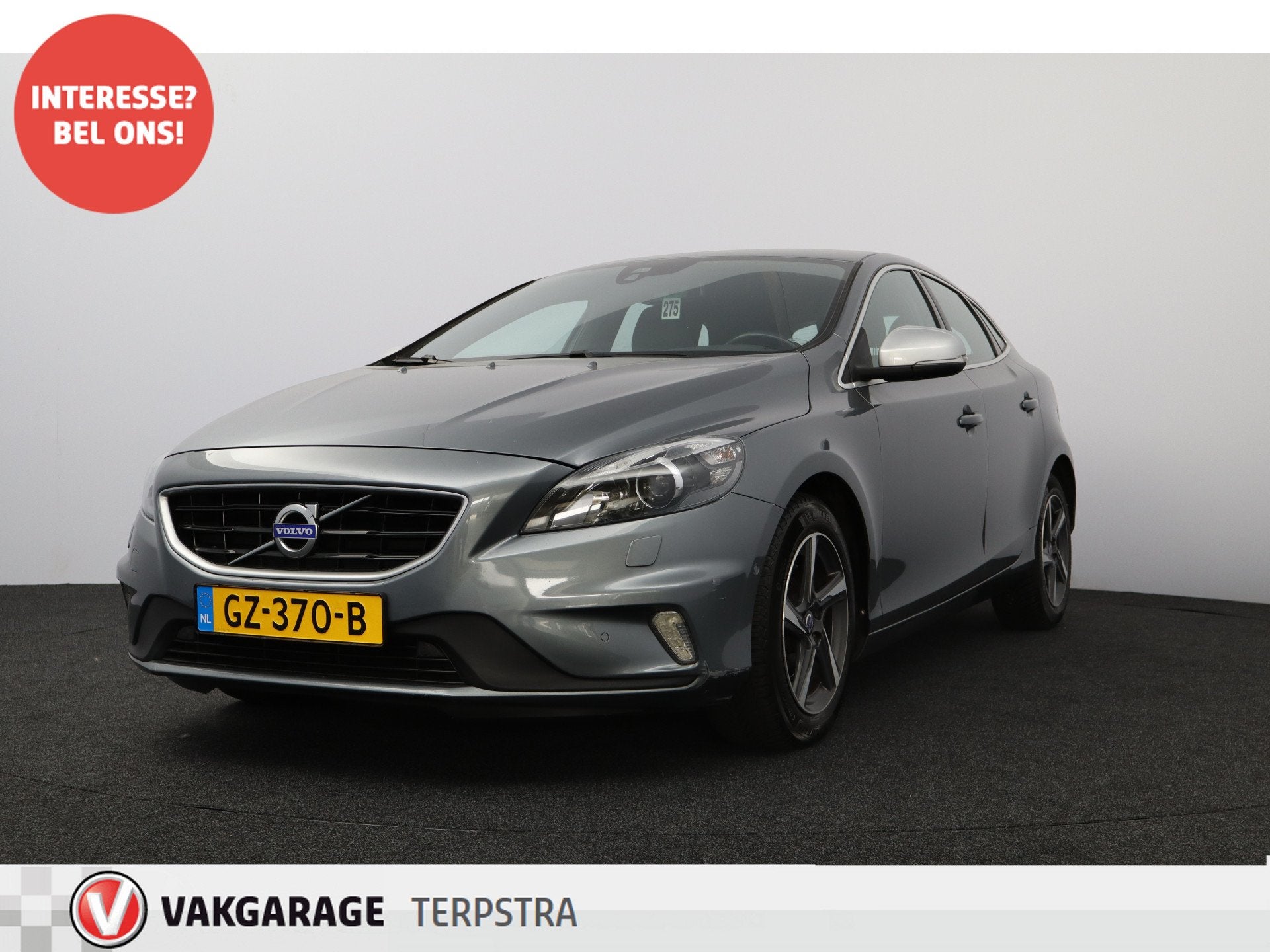 Volvo V40 2.0 D2 R-Design Business /D-Riem Verv. 152.000KM!, Voorwielaandrijving, Gebruikt, Euro 6, 4 cilinders