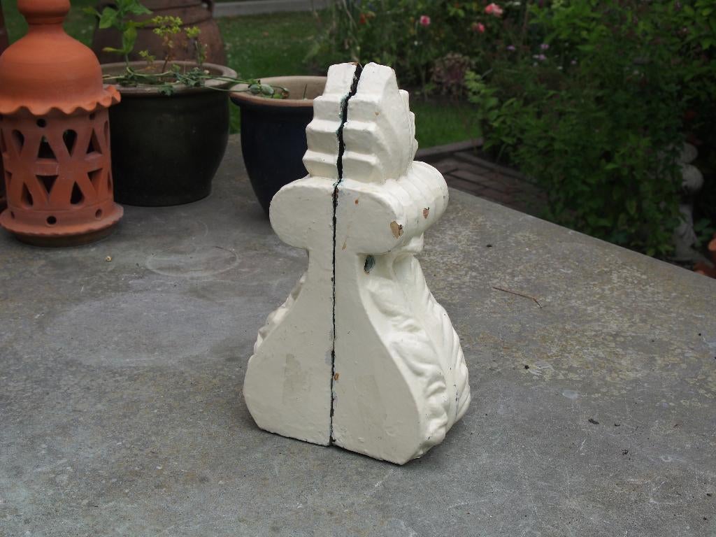 2 brocante Wandornamenten, Ophalen of Verzenden