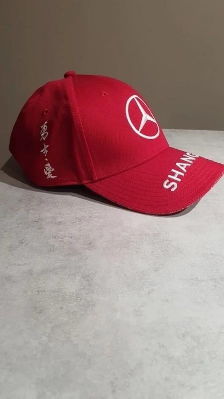 Lewis Hamilton Mercedes Shanghai GP Cap 2019 F1, Ophalen of Verzenden, Zo goed als nieuw, Formule 1