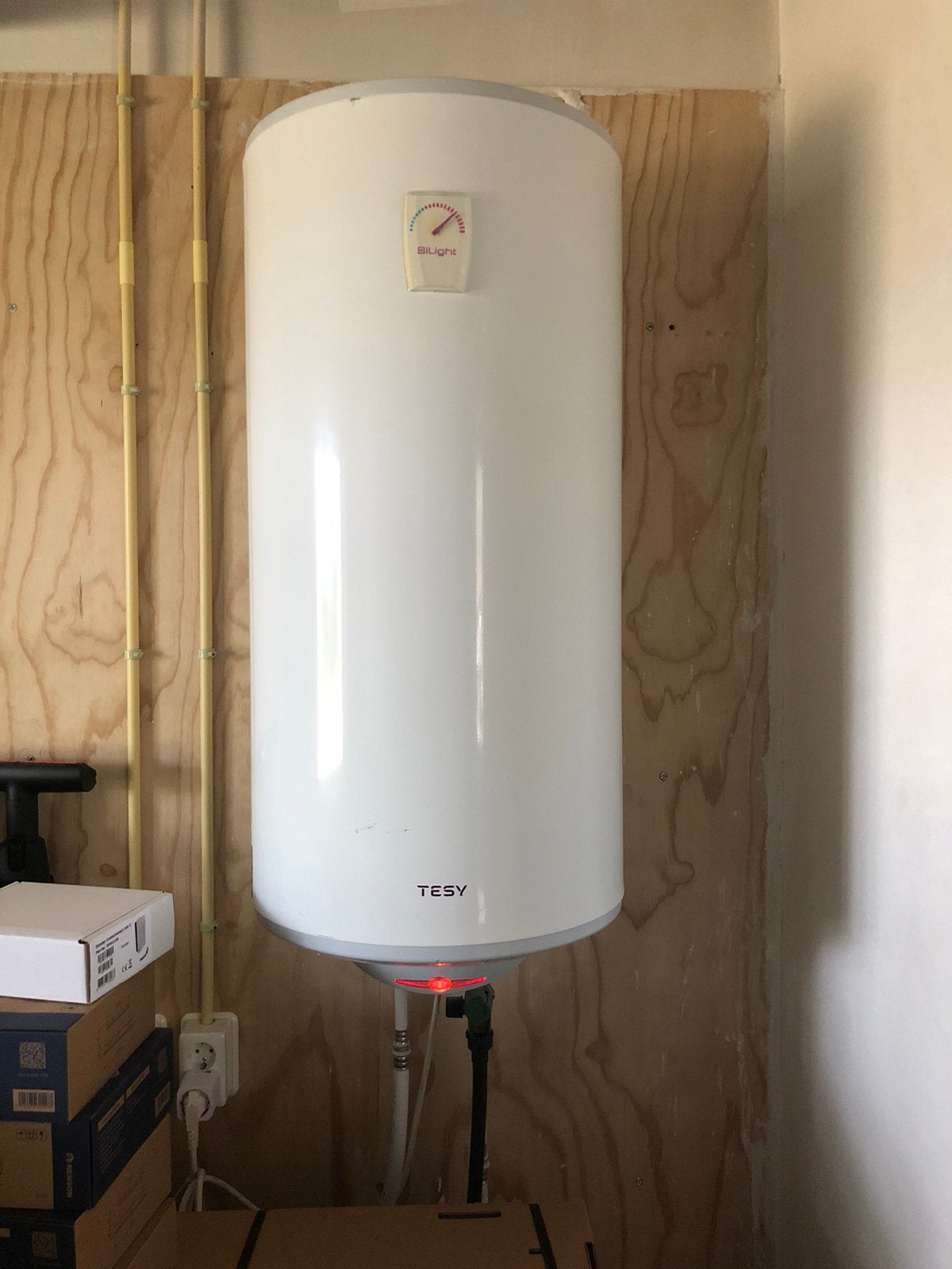 Tesy Bilight 100 liter boiler, Ophalen, 100 liter of meer, Boiler, Minder dan 3 jaar oud