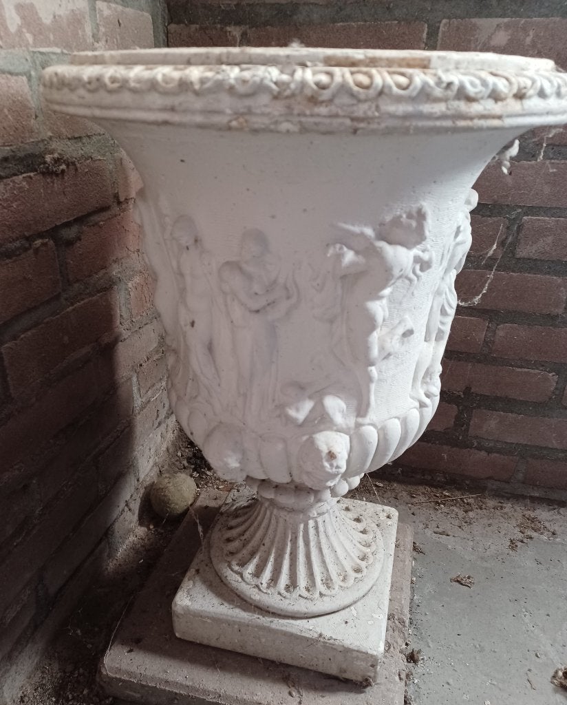 BLOEMBAK, Tuin en Terras, Bloembakken en Plantenbakken, Ophalen, Gebruikt, Minder dan 60 cm, Rond