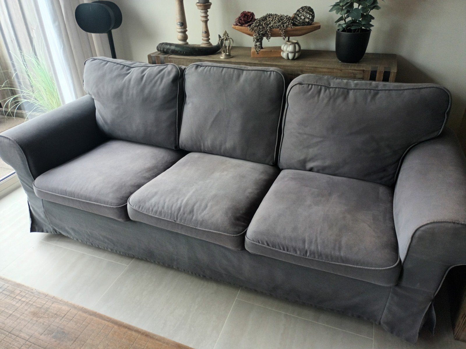 Gratis 2 en 3 zitsbank, Ophalen, Gebruikt, 75 tot 100 cm, 200 tot 250 cm