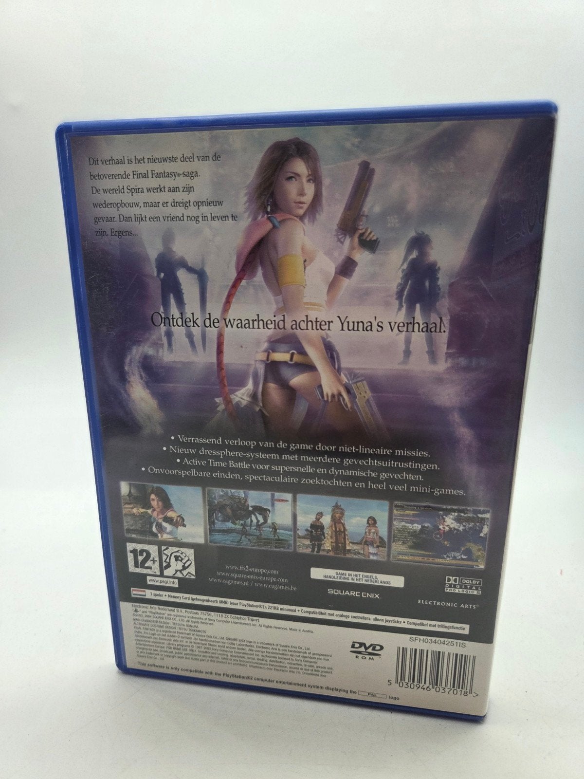 Final Fantasy X-2 PlayStation 2 (PS2) Game, Gebruikt, Ophalen of Verzenden, Support@square-enix.com, Role Playing Game (Rpg)