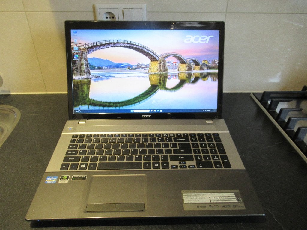 acer aspire v3 771  i7, Computers en Software, Windows Laptops, 256 GB, Met videokaart, 2 tot 3 Ghz, Qwerty