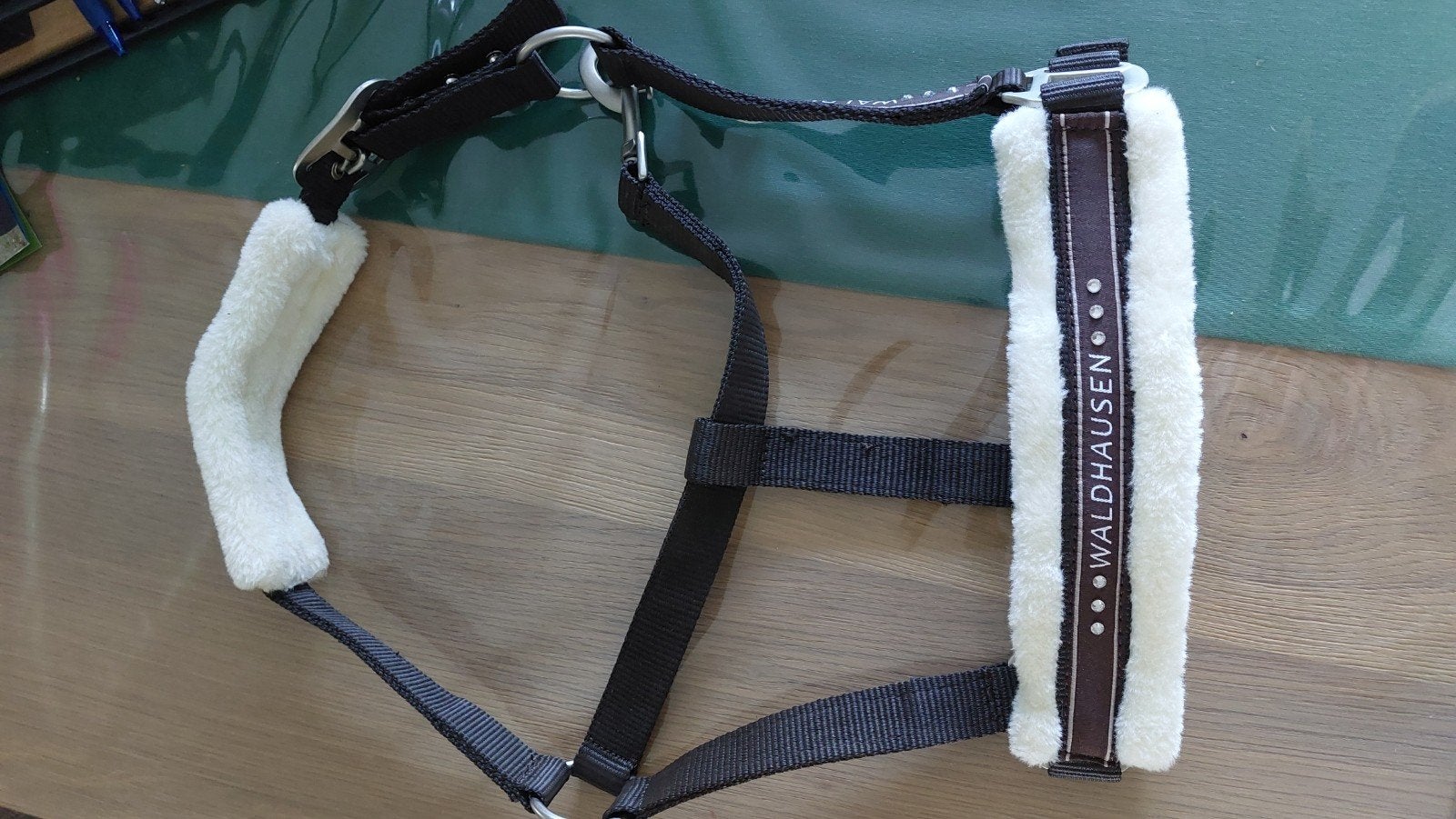 Waldhausen halster maat Pony – gevoerd met teddy, Dieren en Toebehoren, Ophalen, Nieuw
