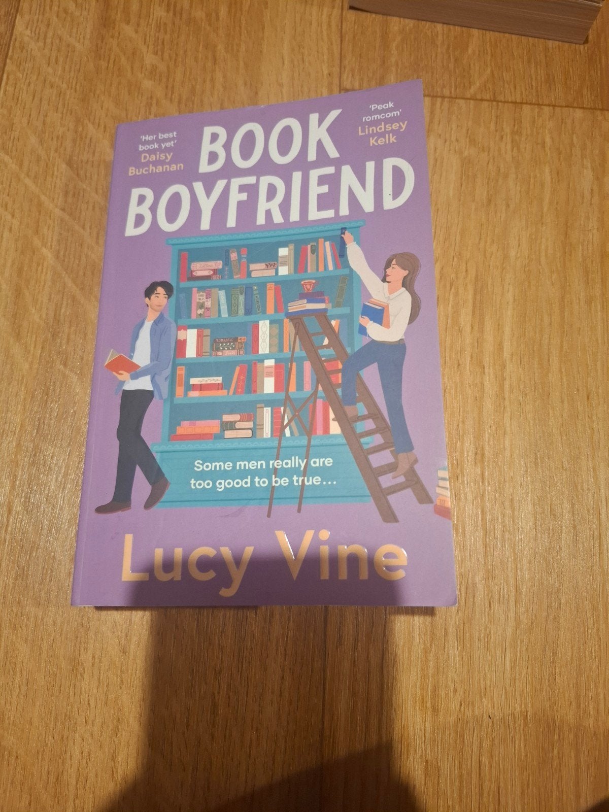 Book Boyfriend - Lucy Vine (Engels), Ophalen of Verzenden, Zo goed als nieuw, Lucy Vine, Europa overig