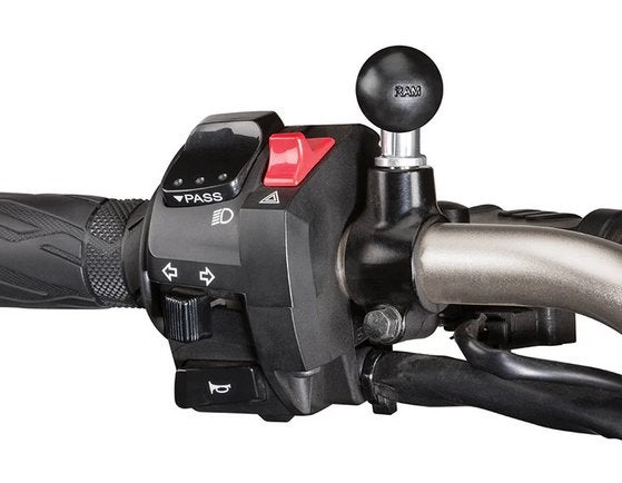 Ram mount kogel op M10 garmin, tomtom navigatieklem zumo xt, Ophalen