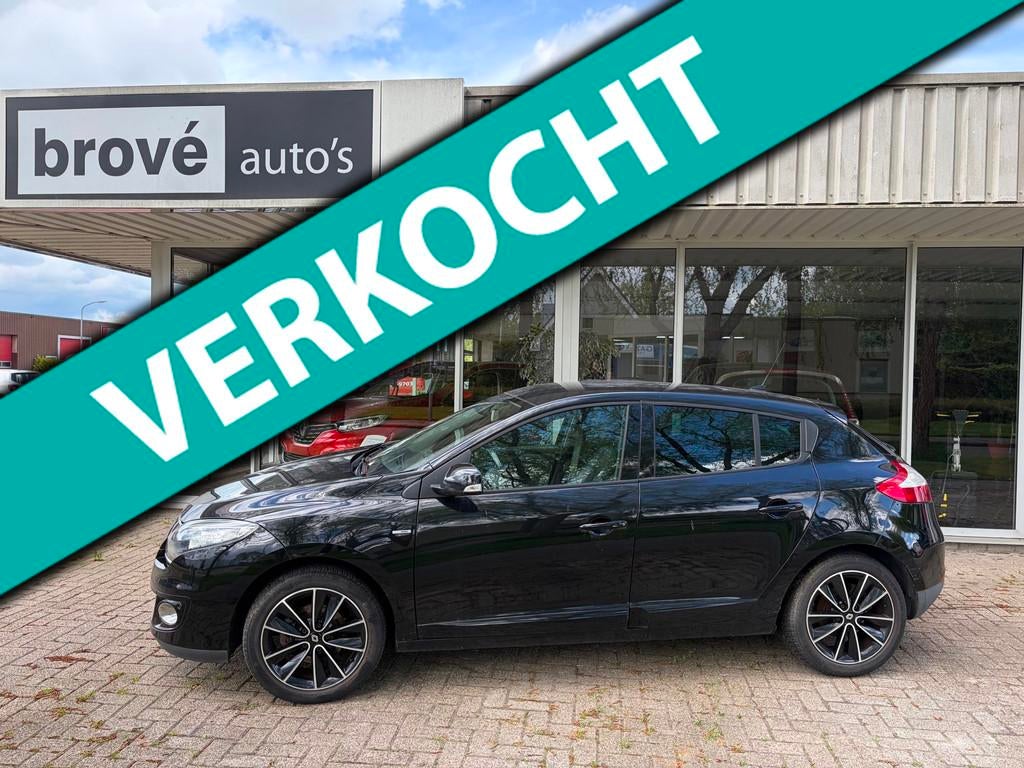Renault Mégane 1.2 TCe Bose, Voorwielaandrijving, Euro 5, Gebruikt, Zwart