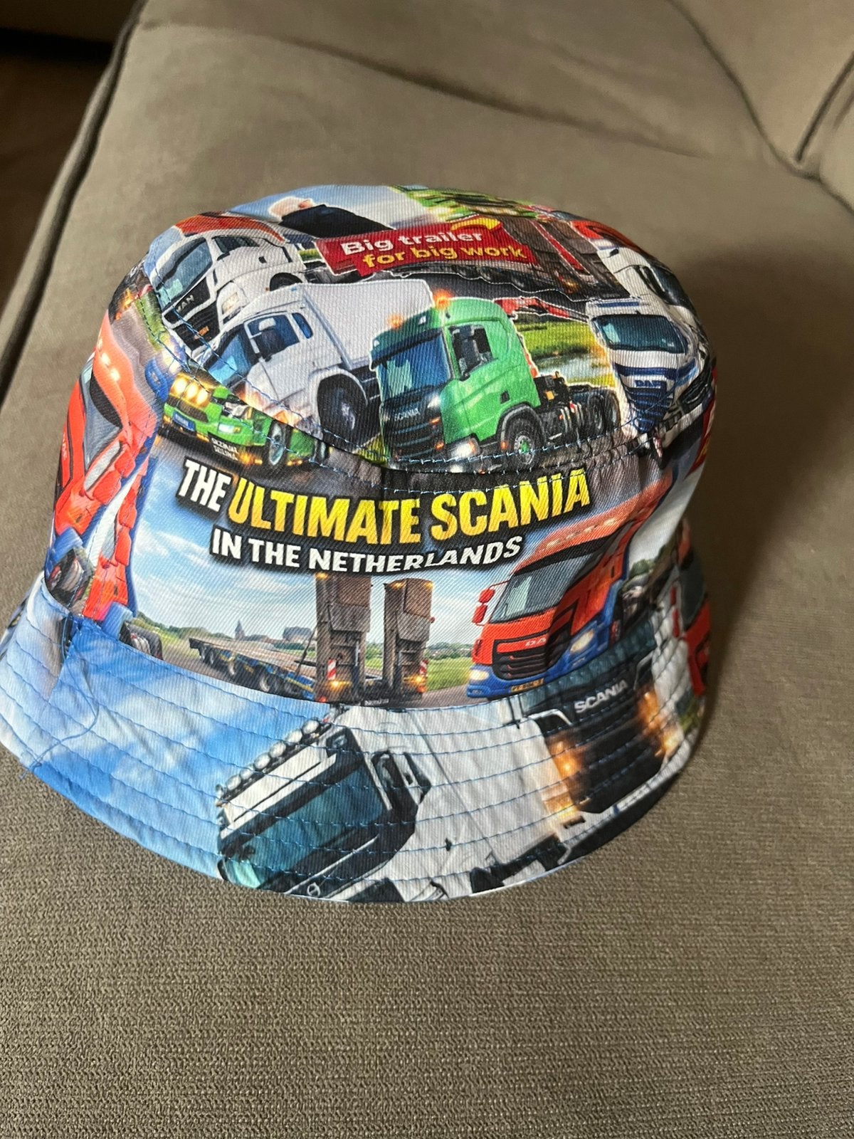 Scania buckethat hoedje muts, Ophalen, Nieuw, One size fits all, Hoed