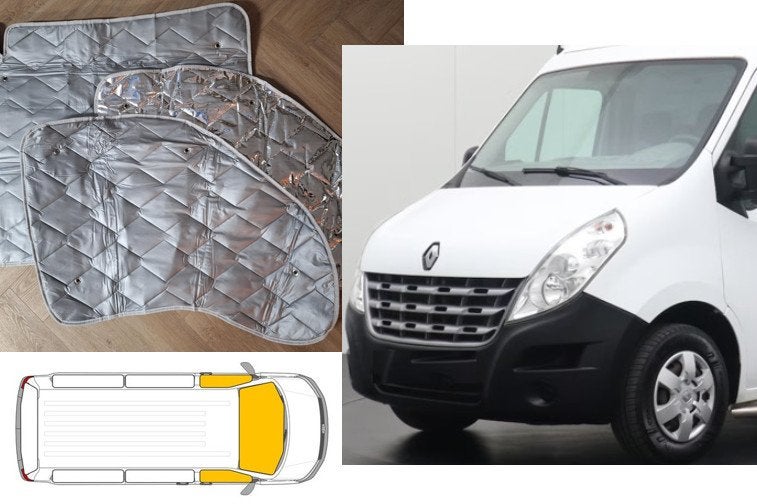 Raamisolatie Renault Master vanaf 2011 Grijs, Buurserstraat 15 A, 7481 EG,Haaksbergen, Ophalen of Verzenden, Info@123CamperOnderdelen.nl