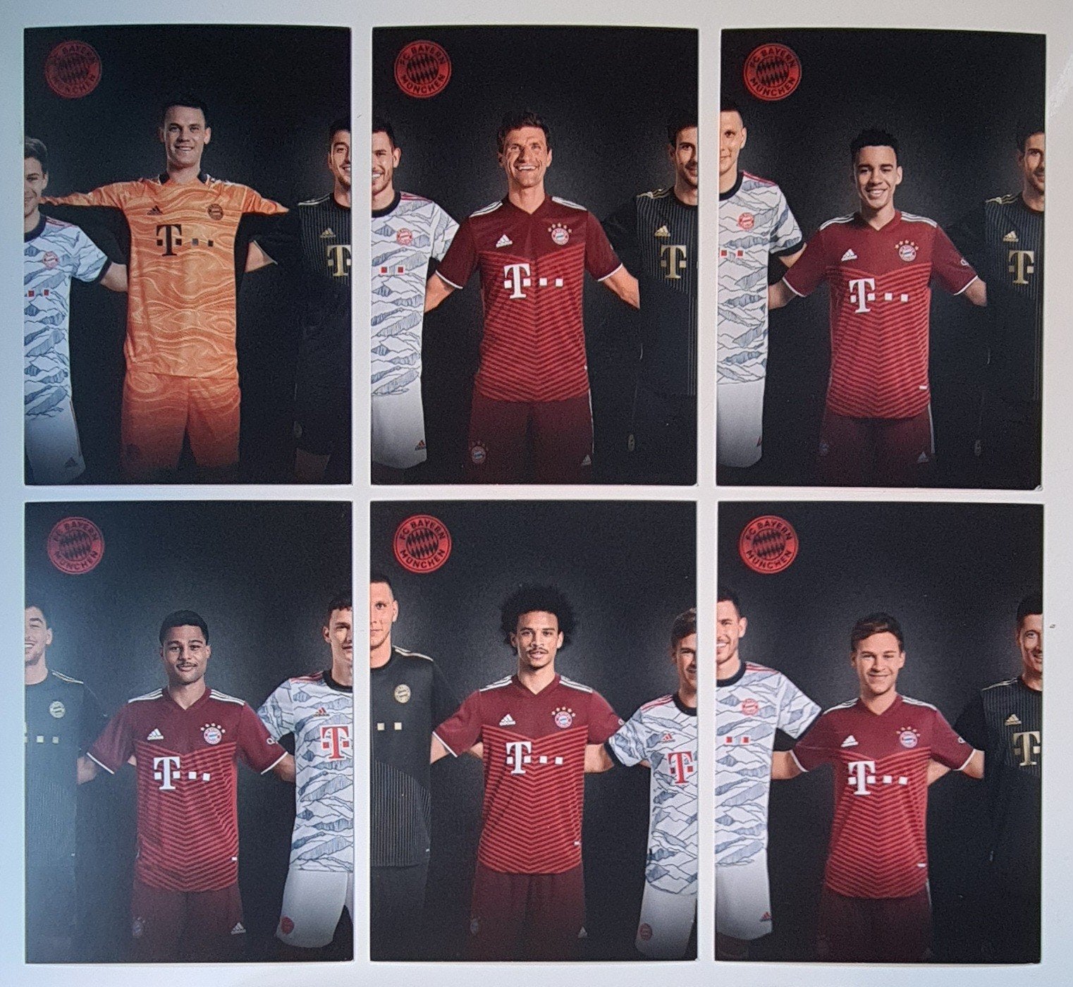 6 spelerskaarten Bayern München, Drie personen of meer, November