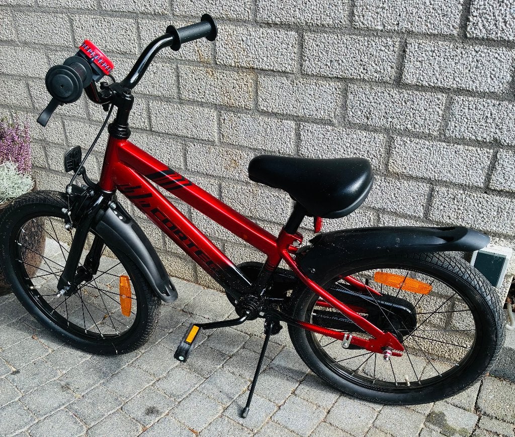 Kinderfiets 18 inch, Fietsen en Brommers, Ophalen, Zo goed als nieuw, Terugtraprem, 16 tot 20 inch