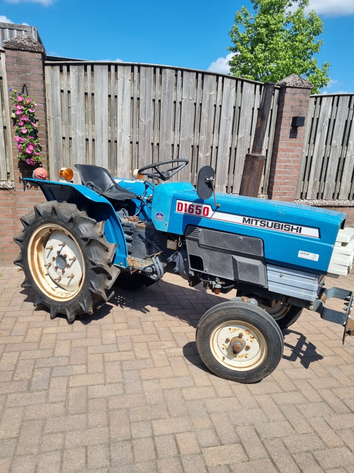 Mitsubishi 1650 tuin trekker 4cilinder diesel, Ophalen, Overige typen