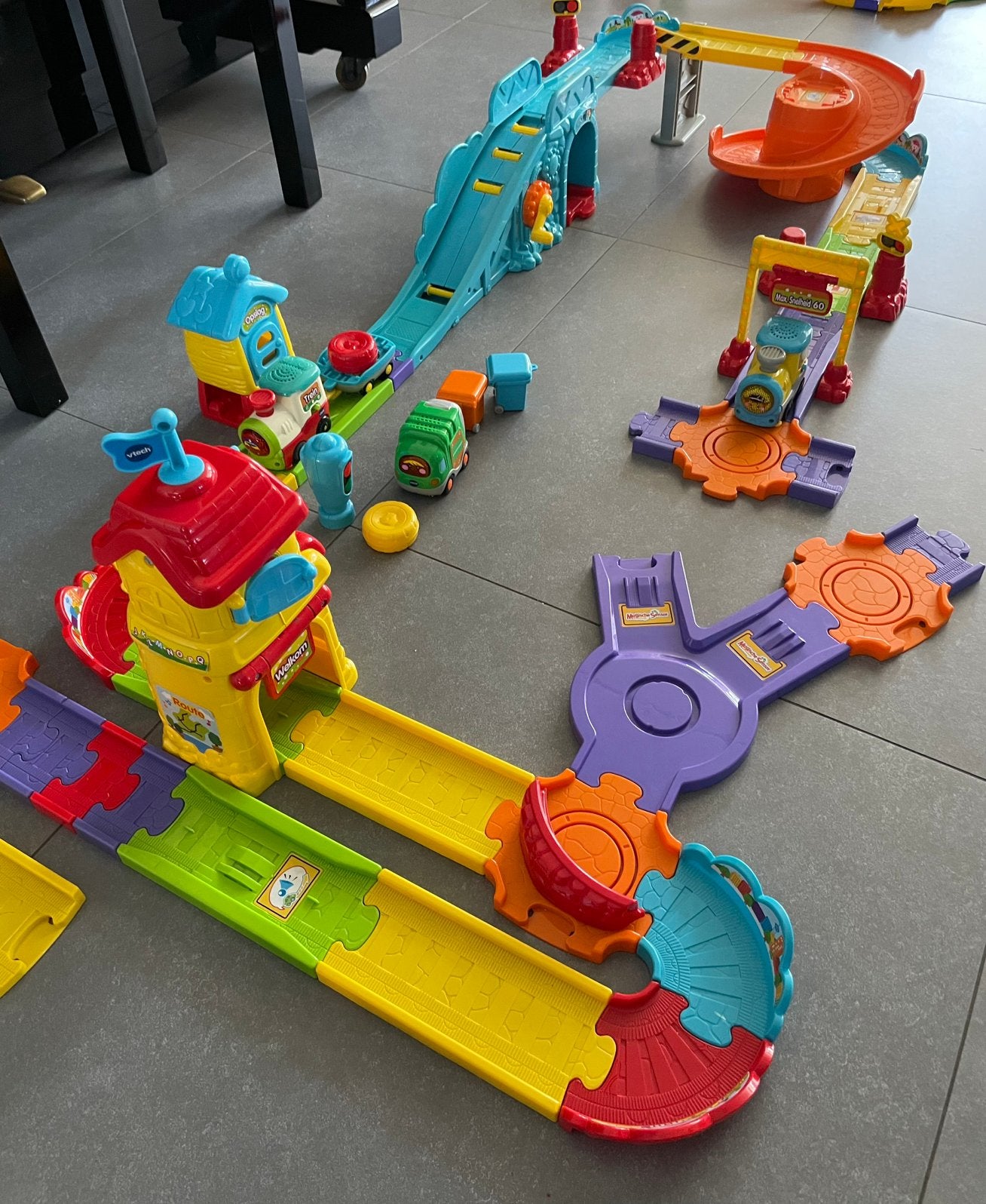 Treinstation Vtech Toet Toet, Ophalen, Gebruikt