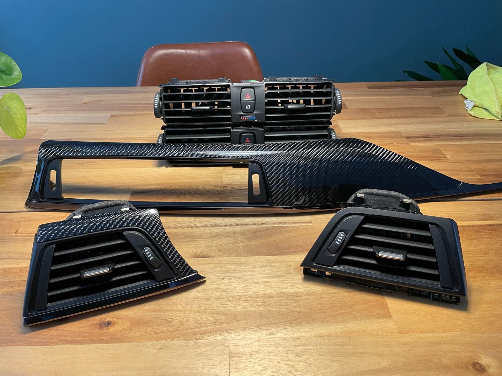 BMW m3 Carbon Interieur Lijsten, Auto-onderdelen, Interieur en Bekleding, BMW, Gebruikt, Ophalen of Verzenden