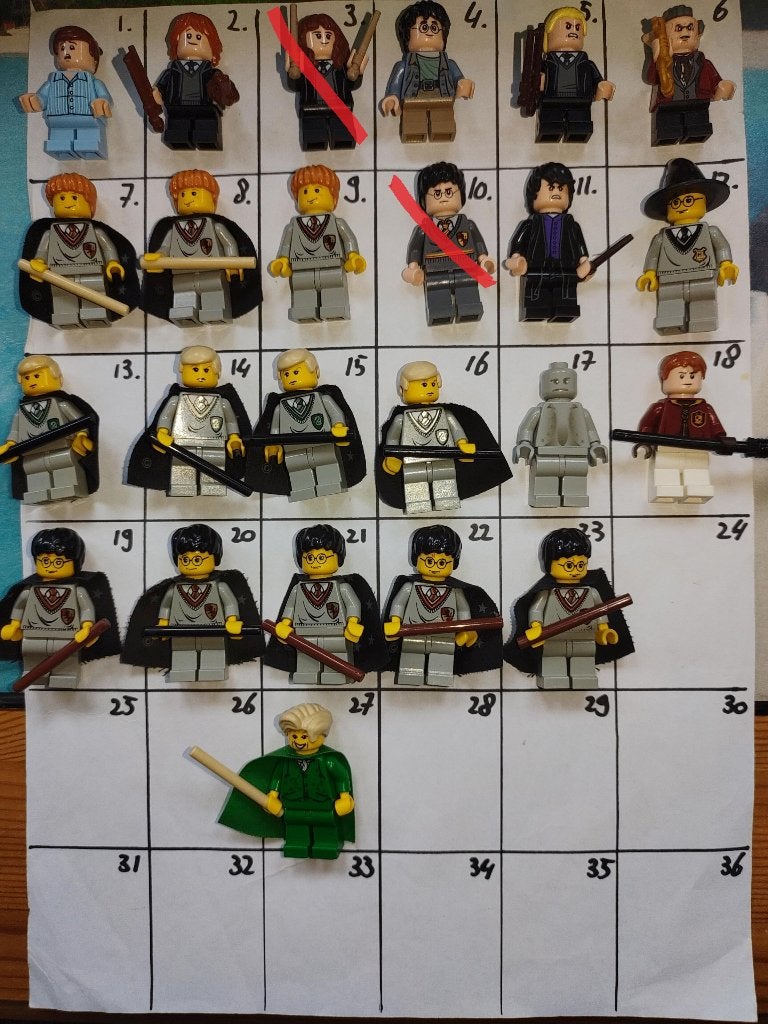 Diverse lego Harry Potter figuren., Ophalen, Gebruikt, Lego, Harry Potter