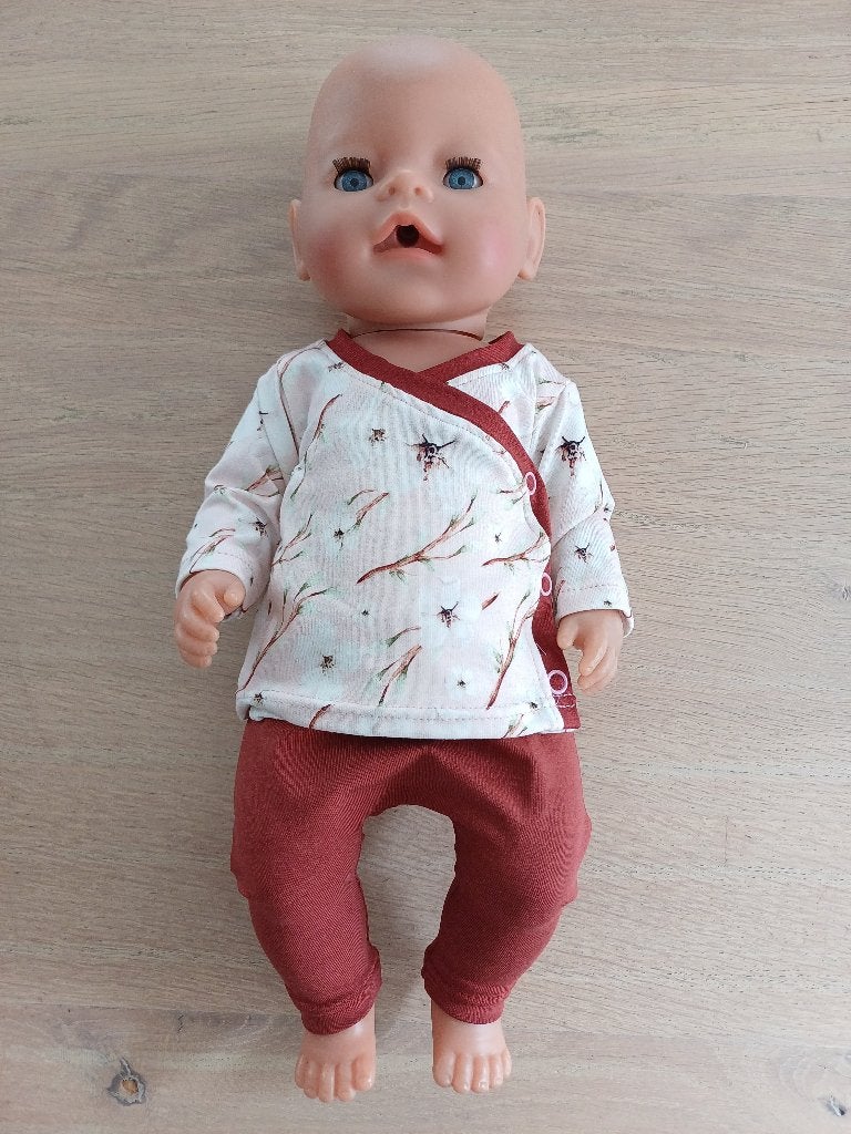 Poppenkleding voor pop 43cm, Ophalen of Verzenden, Nieuw, Babypop