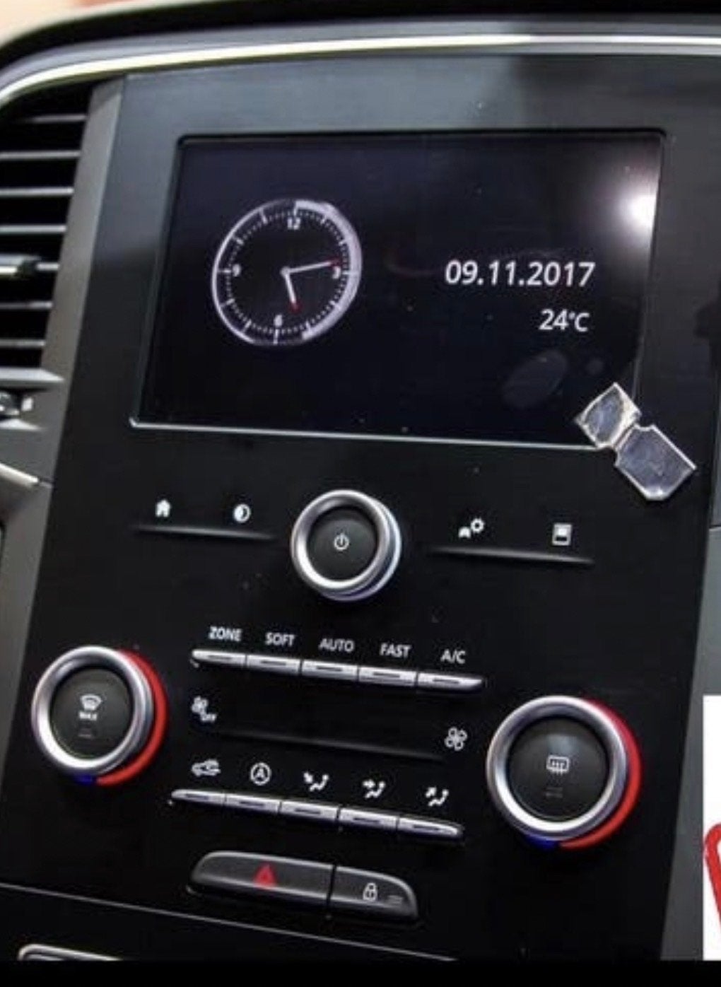 7 inch landscape scherm voor Renault Megane 4 / IV, Auto-onderdelen, Ophalen of Verzenden, Gebruikt, Renault