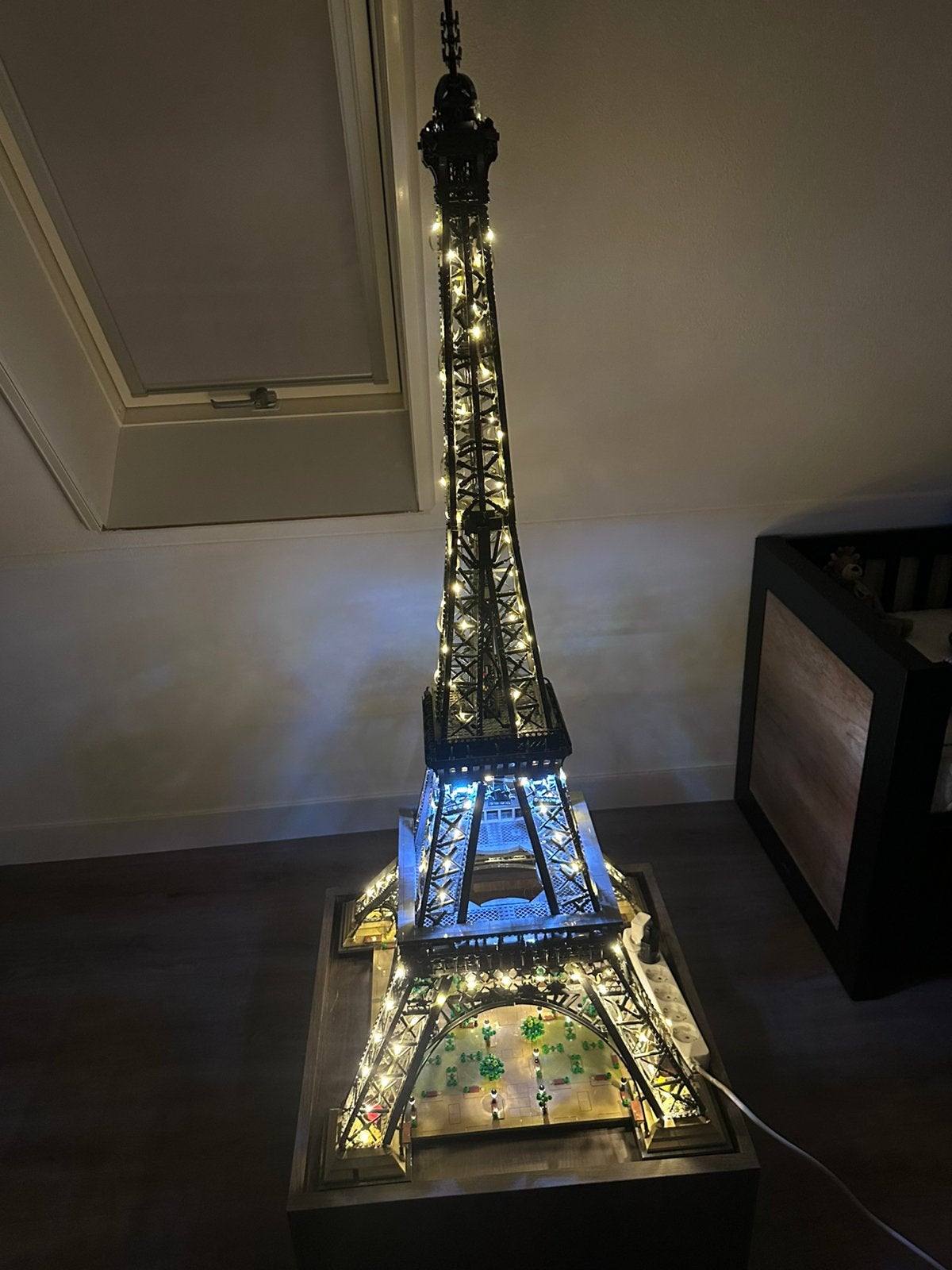 Lego Eiffeltoren, incl Lightmybricks verlichtingsset, Ophalen, Zo goed als nieuw