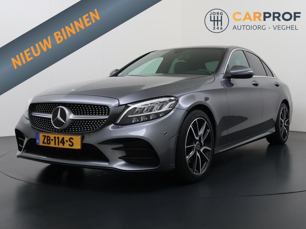 Mercedes-Benz C-klasse 180 Business Solution AMG NL Auto | N, Auto's, Mercedes-Benz, Leder en Stof, Sedan, 16 km/l, 5 stoelen
