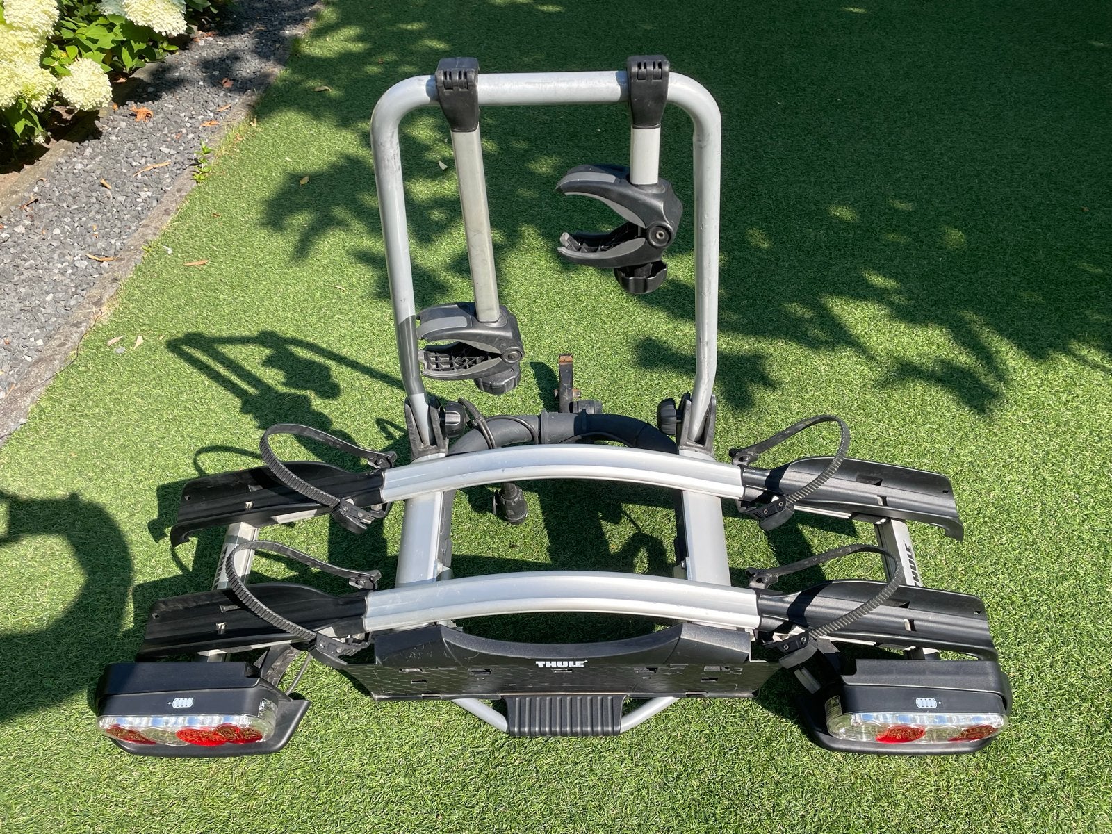 Thule fietsendrager euroway 921 g2 voor afneembare trekhaak, Ophalen, Gebruikt, 2 fietsen, Trekhaakdrager