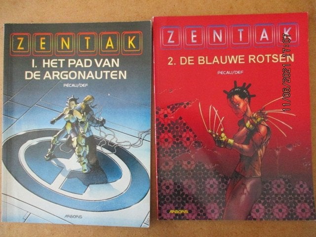 adv4298 zentak, Boeken, Meerdere stripboeken, Ophalen, Gelezen