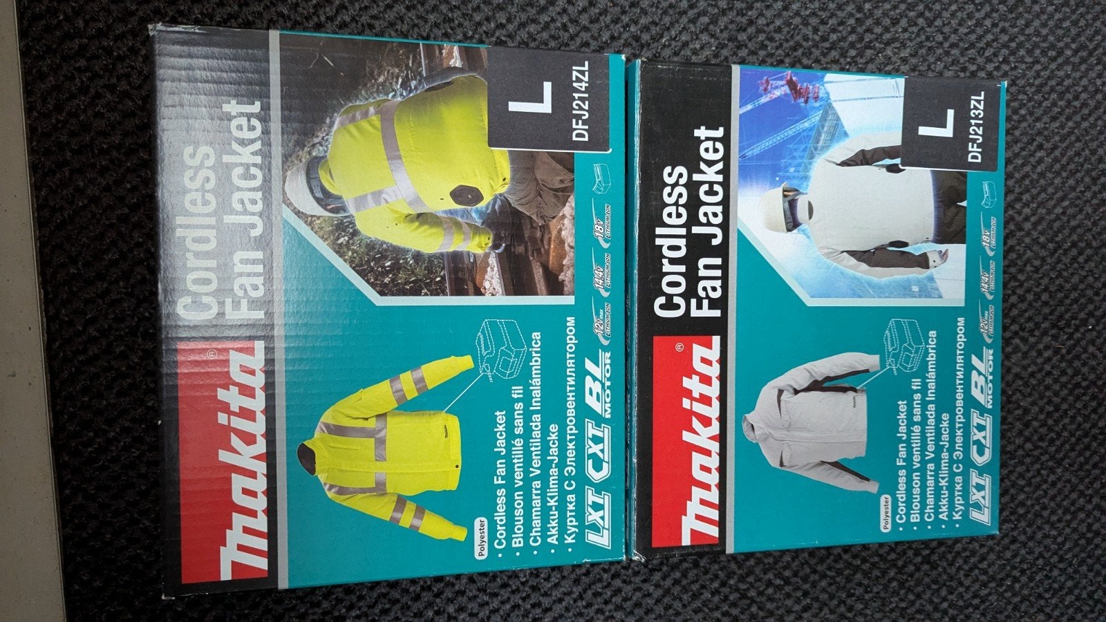 Makita geventileerde werkjas werkjack high visibility, Ophalen of Verzenden, Nieuw