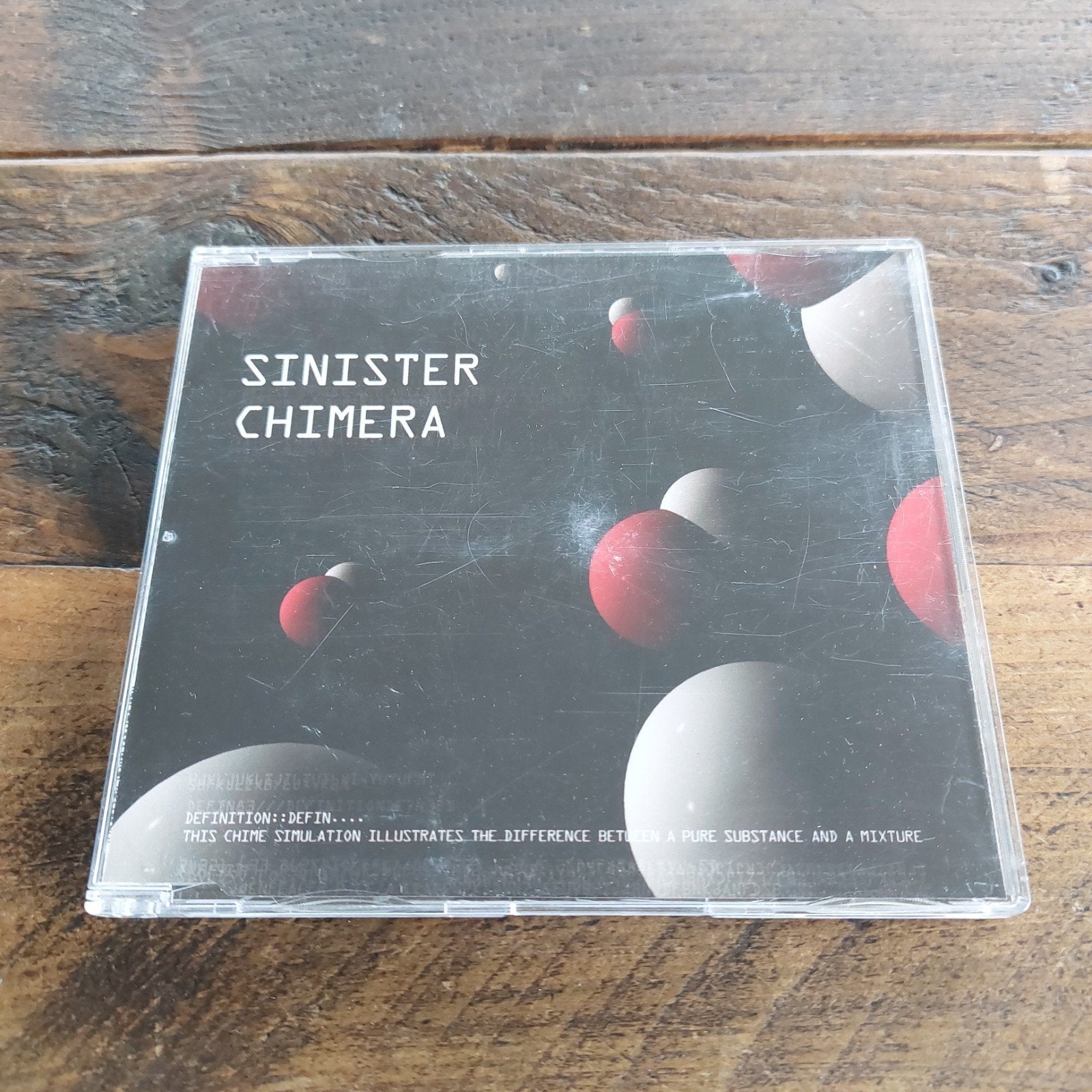 CD single Sinister: Chimera, Ophalen of Verzenden, Zo goed als nieuw, Dance en House