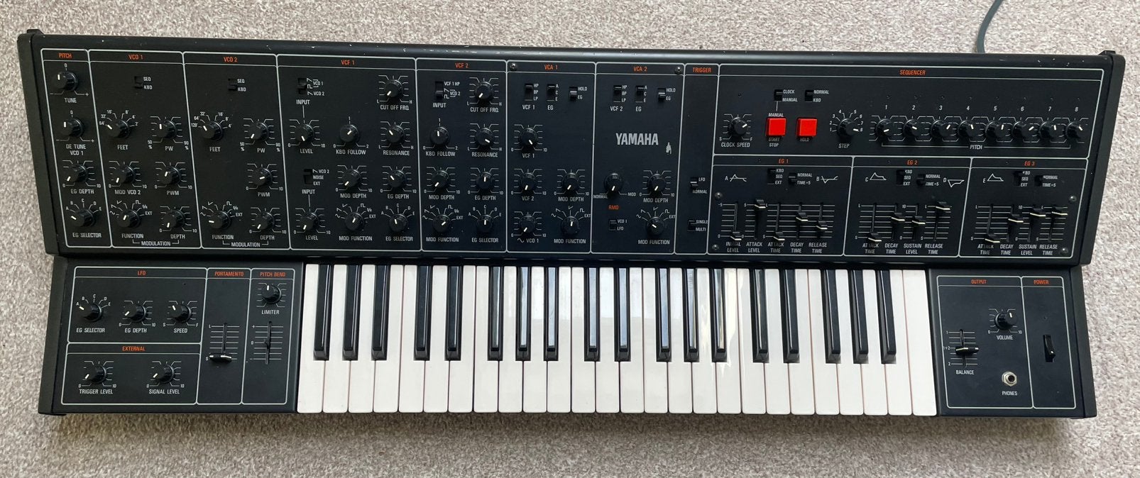 Yamaha CS-30, Ophalen, Zo goed als nieuw