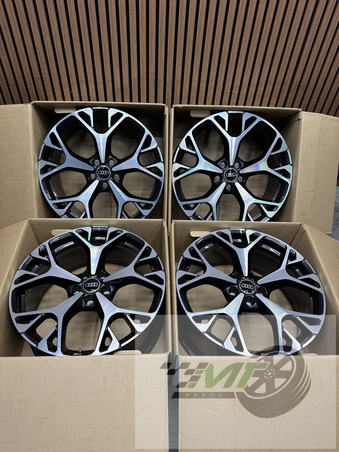 20" Audi A6 A5 A6 Q3  5-arm-PEAK 4P0601025L BTW OEM, Auto-onderdelen, Banden en Velgen, Velg(en), -, -, Nieuw