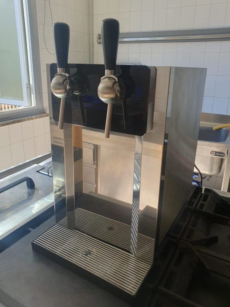 Blupura Blubar Beer Tap waterdispenser plat & bruis, Ophalen of Verzenden, Gebruikt, Koelen en Vriezen