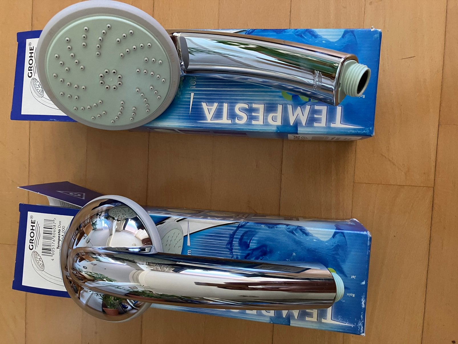 2 douche-koppen grohe nieuw’, Ophalen of Verzenden, Nieuw