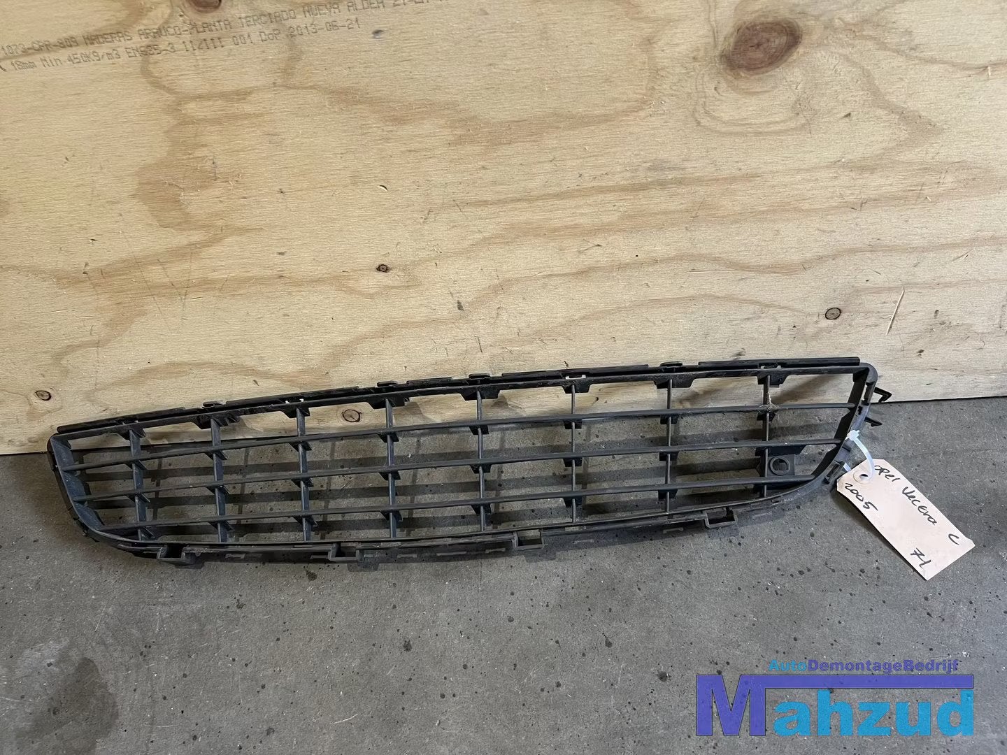 OPEL VECTRA C voorbumper bumper grille rooster 2002-2009, Gebruikt, Voor, Opel Automobile GmbH, Ophalen of Verzenden