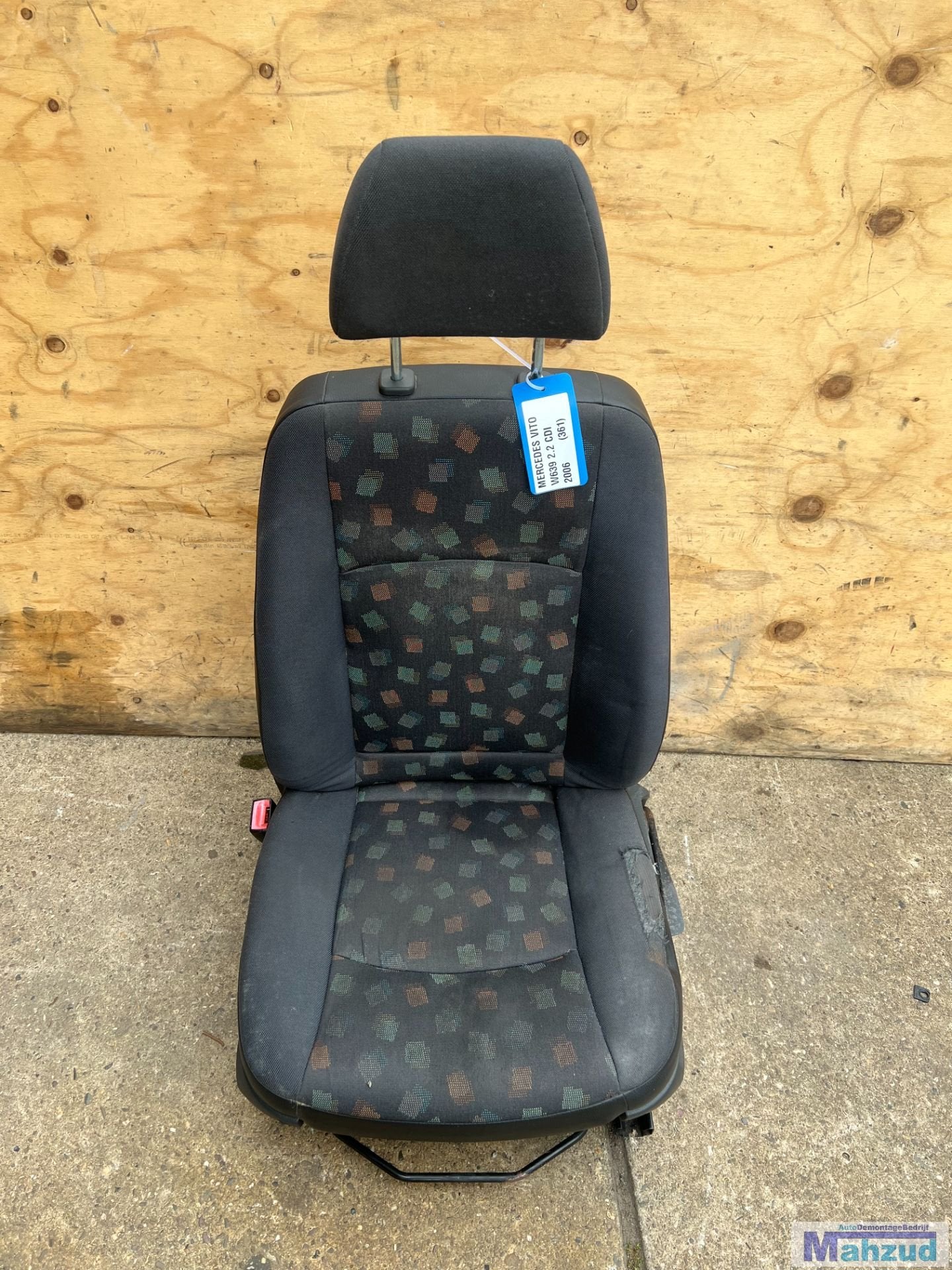 MERCEDES VITO W639 links stoel rechts bank, Auto-onderdelen, Interieur en Bekleding, Gebruikt, Mercedes-Benz AG, Mercedes-Benz