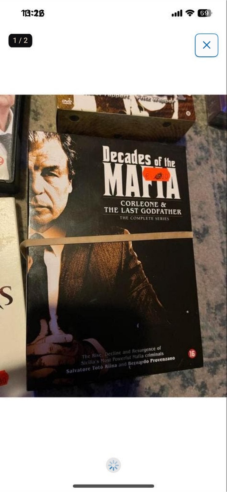 Decades of the Mafia: Corleone & The Last Godfather DVD, Maffia en Misdaad, Gebruikt, Vanaf 16 jaar, Nederlands