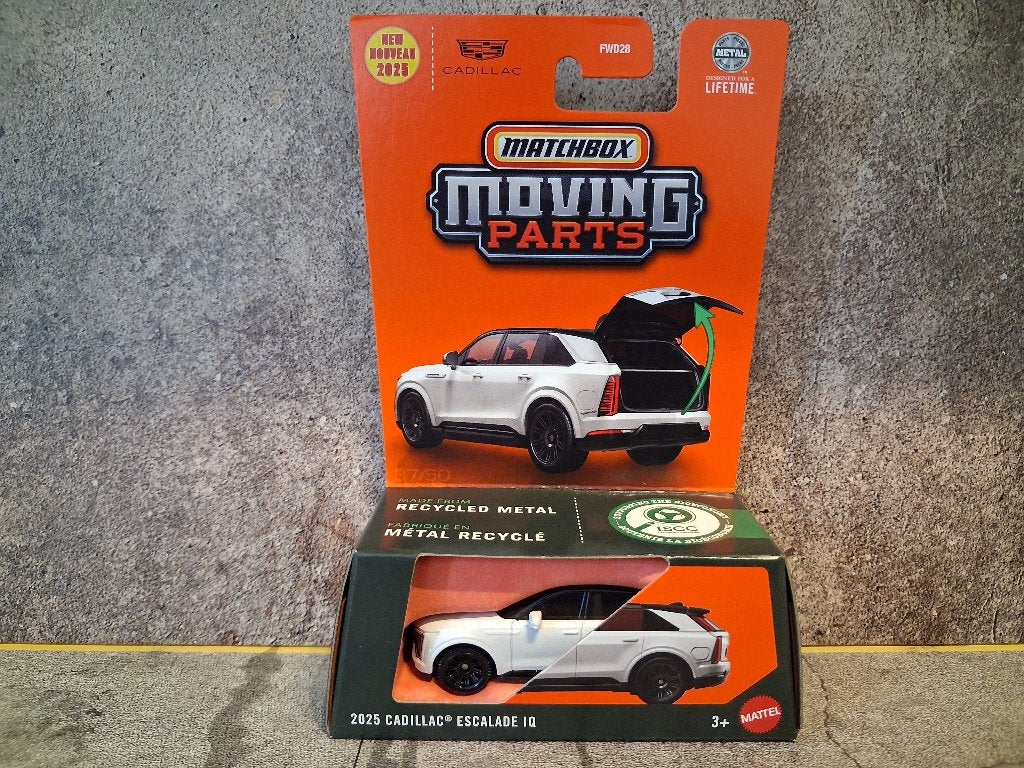 2025 Cadillac Escalade IQ van Matchbox, Ophalen, Nieuw, Auto